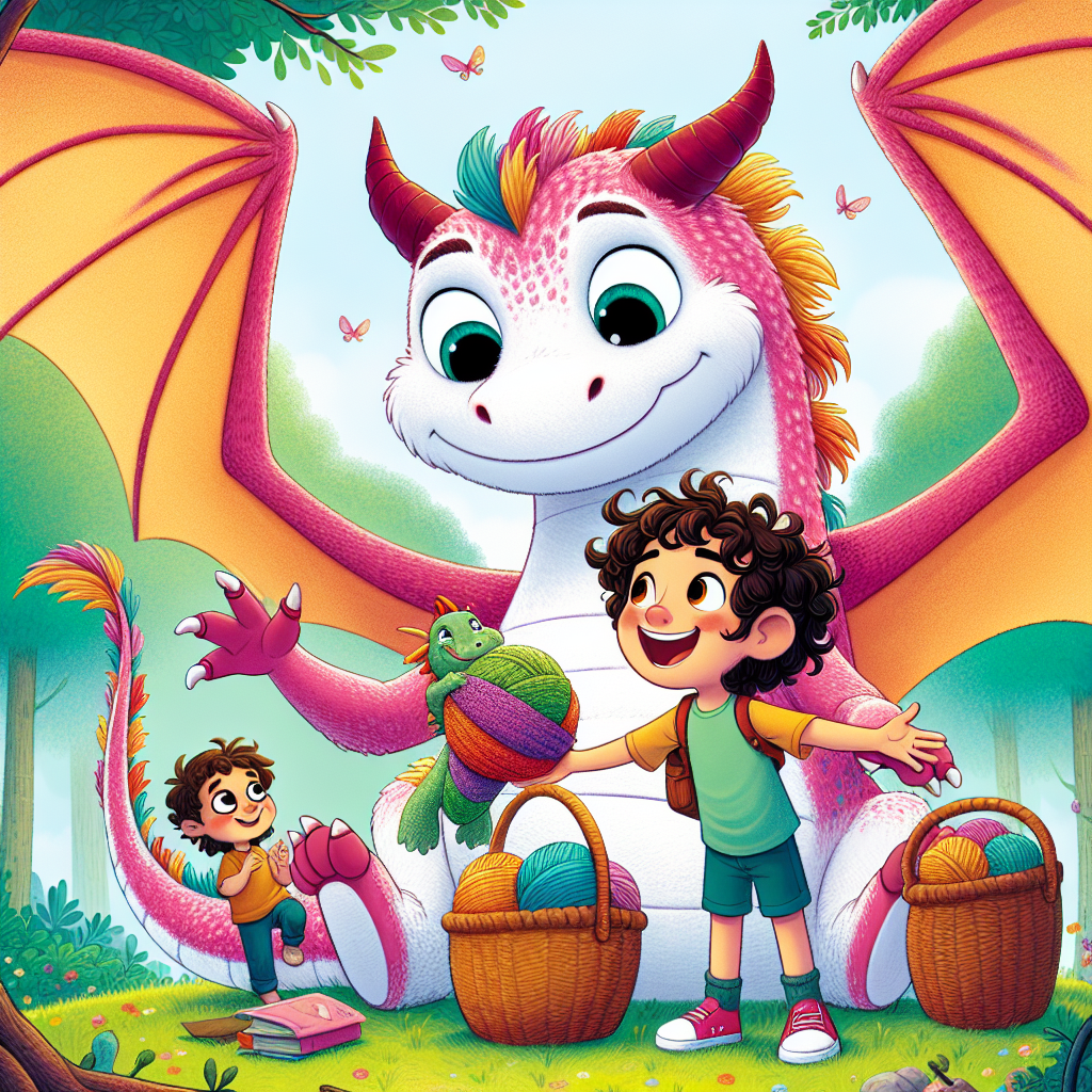 L’amicizia tra Tommaso e il drago Fluffy