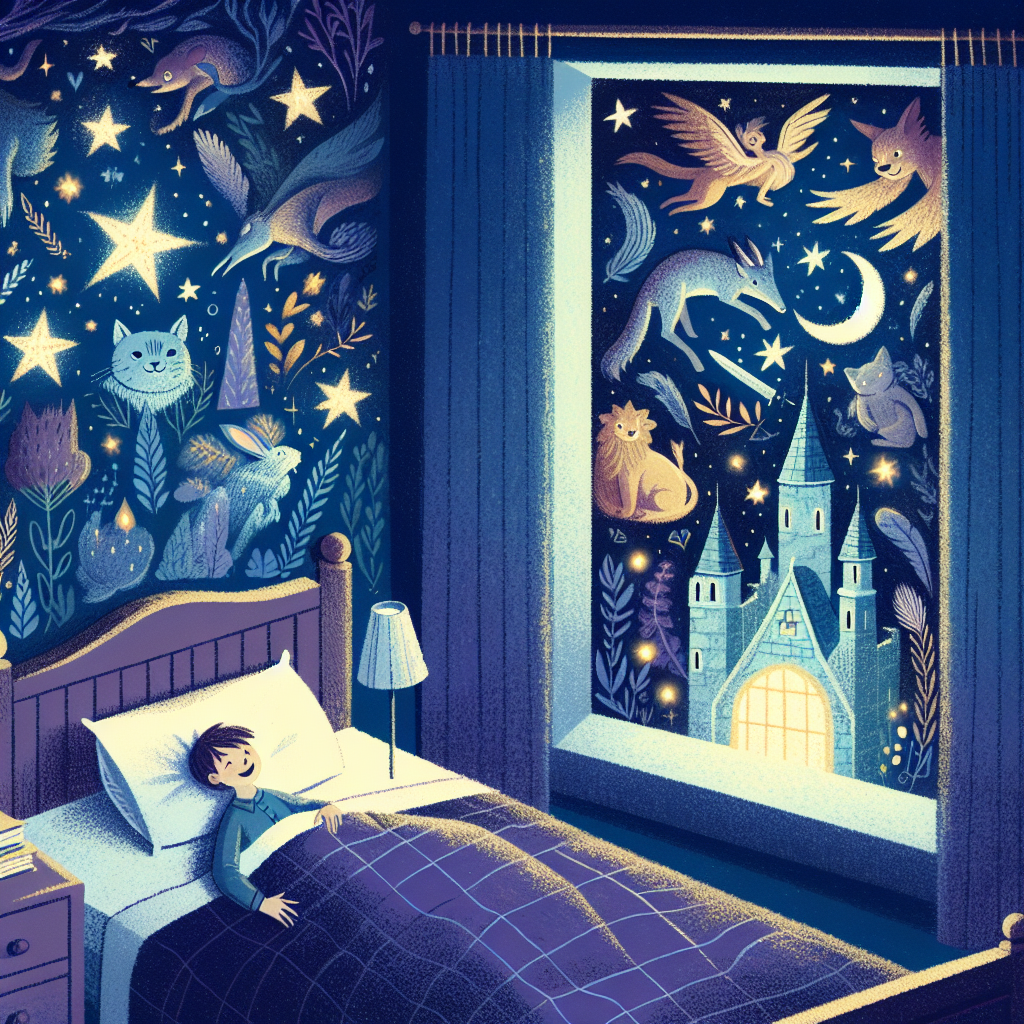 Fiaba della Buonanotte: Quando i Sogni Magici Diventano Realtà