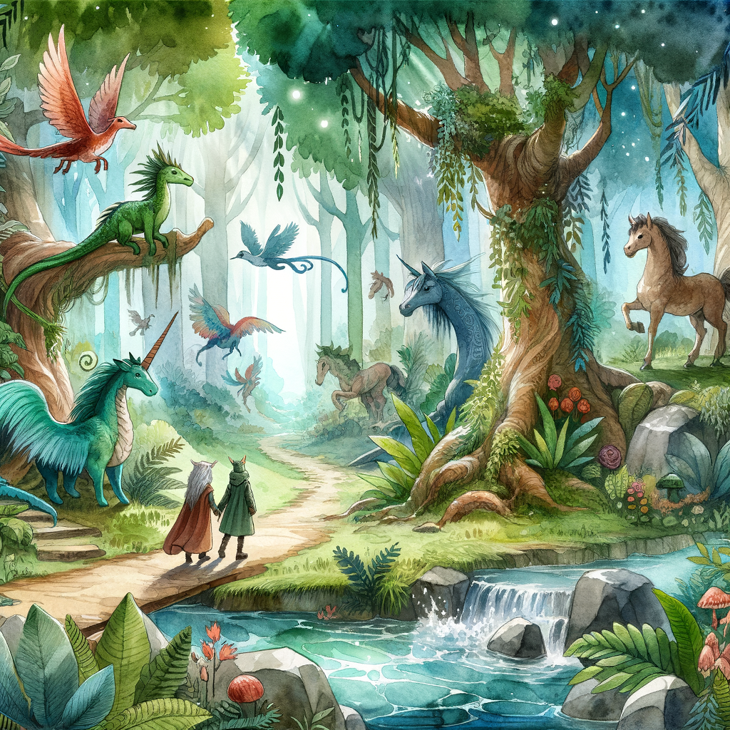 La fiaba della foresta incantata e la riconciliazione magica