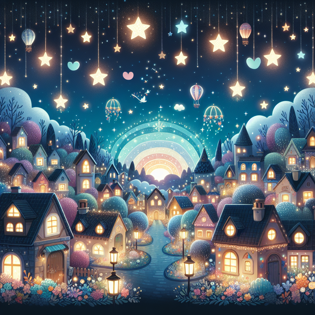Fiaba della Buonanotte: Il Villaggio dei Desideri Stellati
