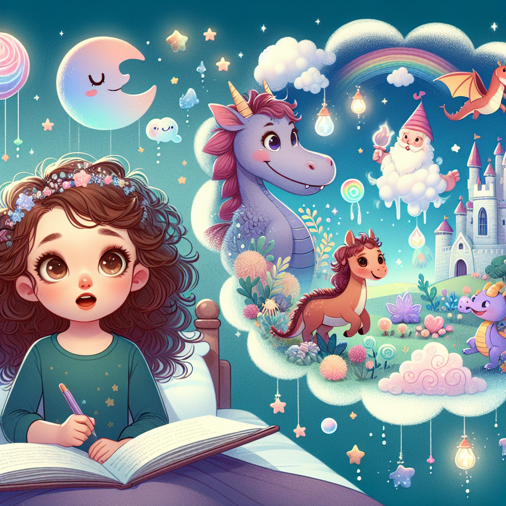 Fiaba della Buonanotte: Il Viaggio di Lila nel Mondo dei Sogni