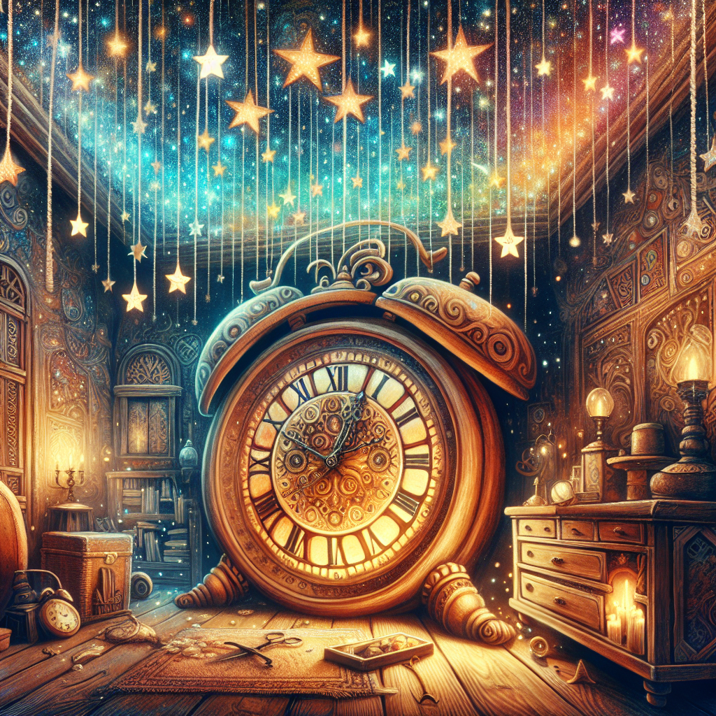 Fiaba del Soffitto Magico e del Vecchio Orologio