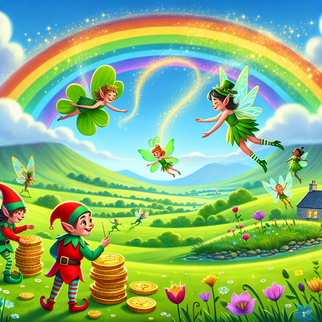 Fiaba dell’Irlanda Magica: Avventure tra Folletti e Fate