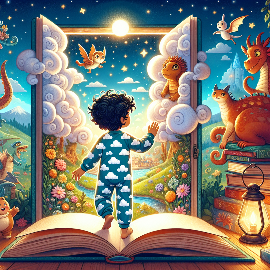 Fiaba della Buonanotte: Il Viaggio di Milo nel Paese delle Meraviglie