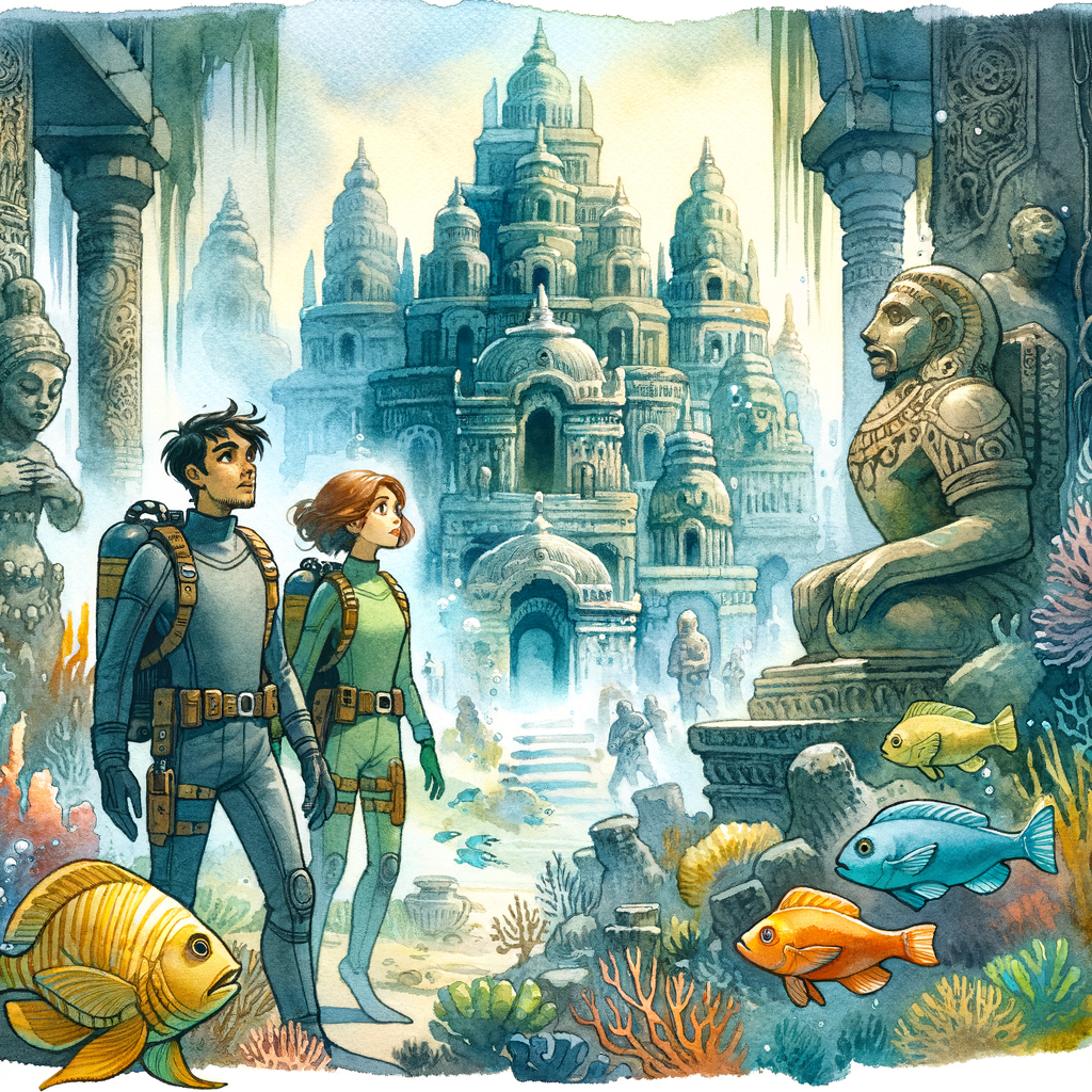 Le Avventure di Mira e Leo nella Città Sommersa