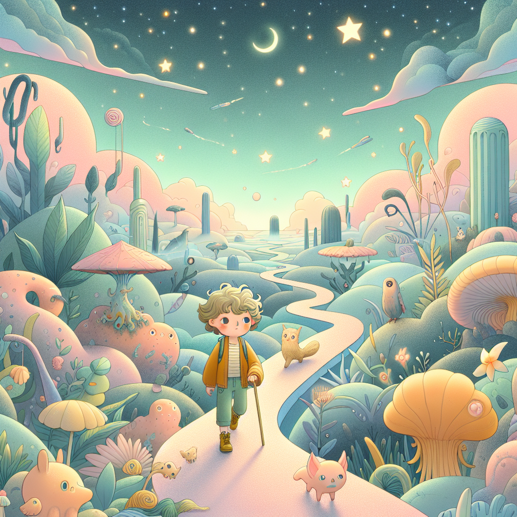 Fiaba della buonanotte: Il viaggio di Lino nei mondi surreali