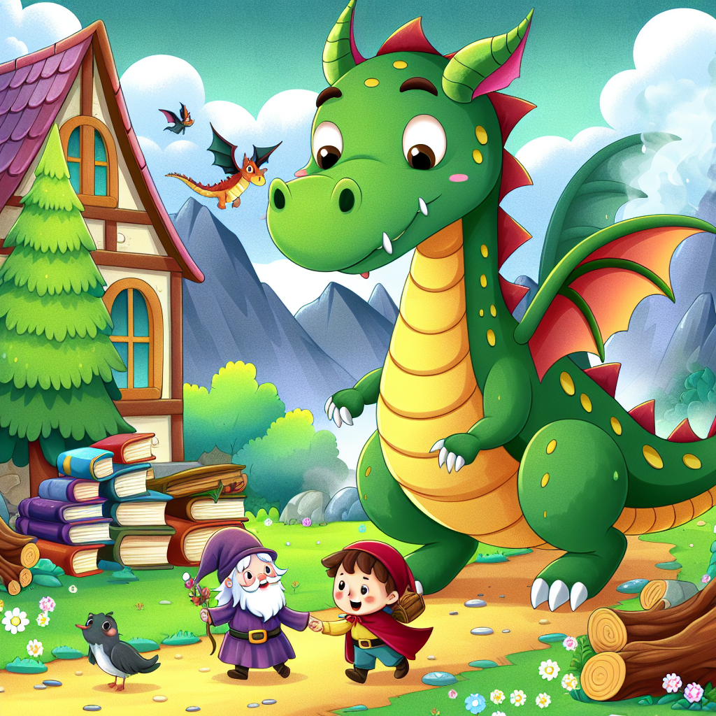 Fiaba del Piccolo Leo e il Drago Timido
