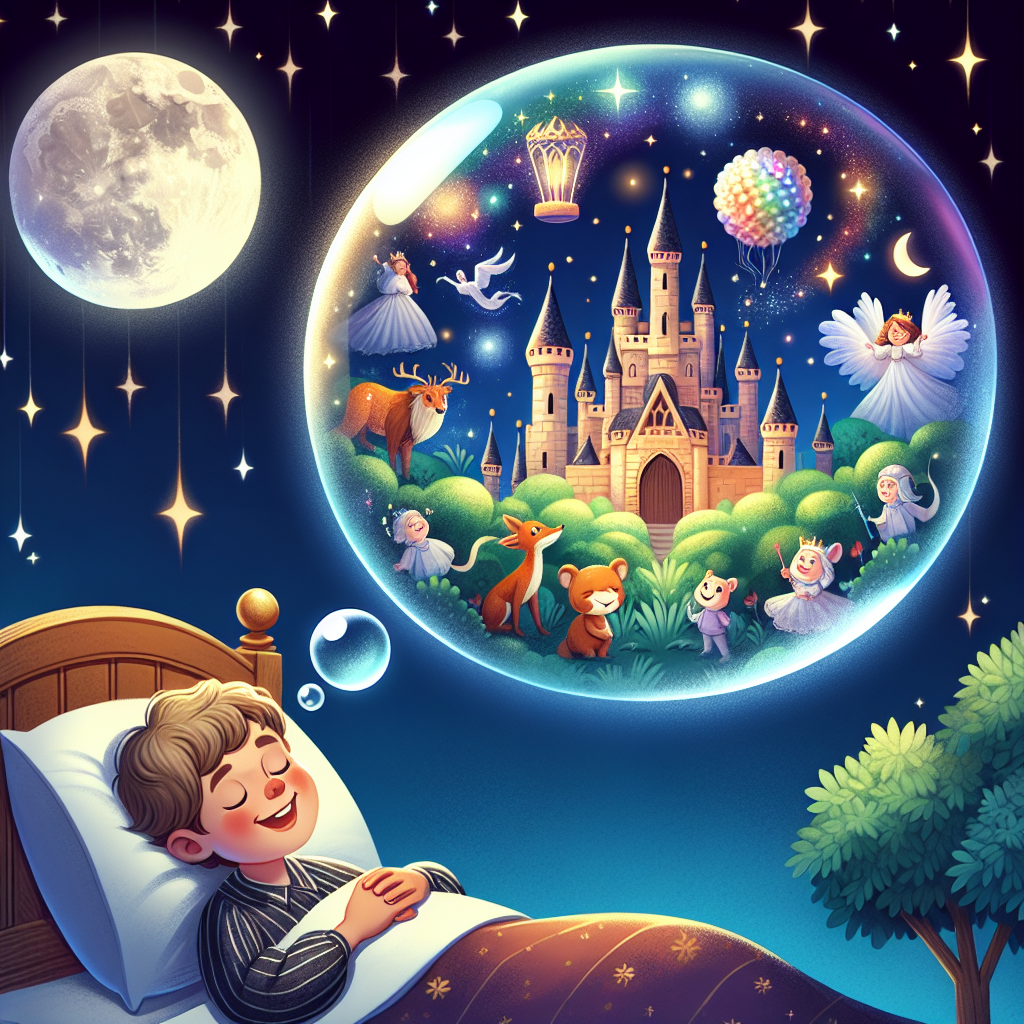 Fiaba della Buonanotte: Il Sogno Magico di Martino