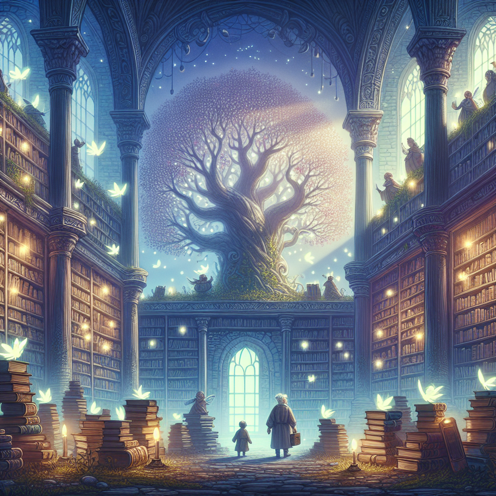 Fiaba della Biblioteca Incantata