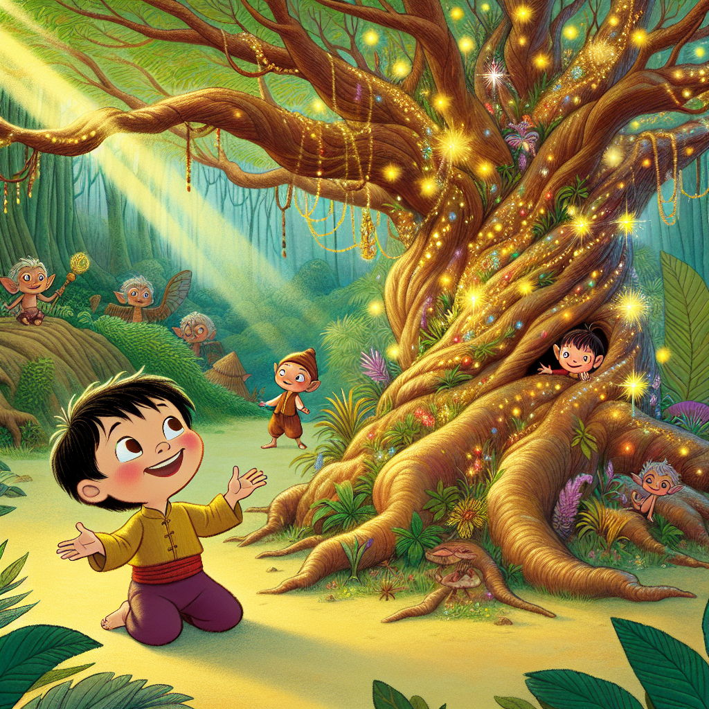Fiaba del piccolo Tim e l’albero magico