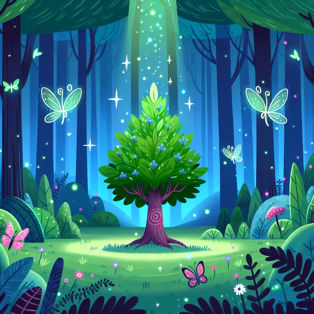 Fiaba del Bosco Incantato e del Piccolo Albero Diverso