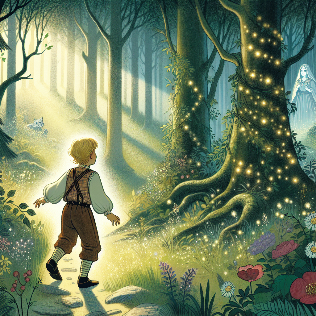 Fiaba del Piccolo Tim e il Bosco Incantato