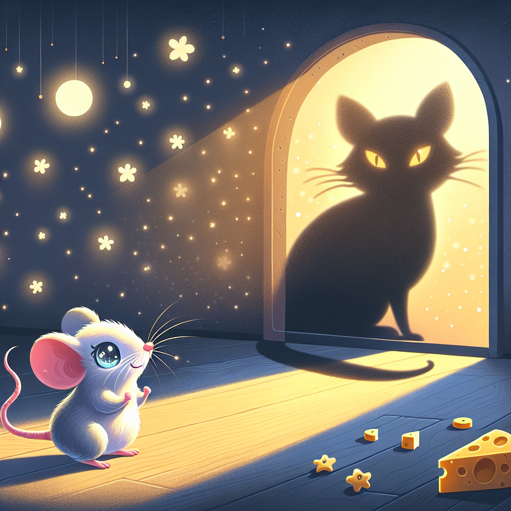 Fiaba del Coraggioso Topolino e l’Ombra Misteriosa