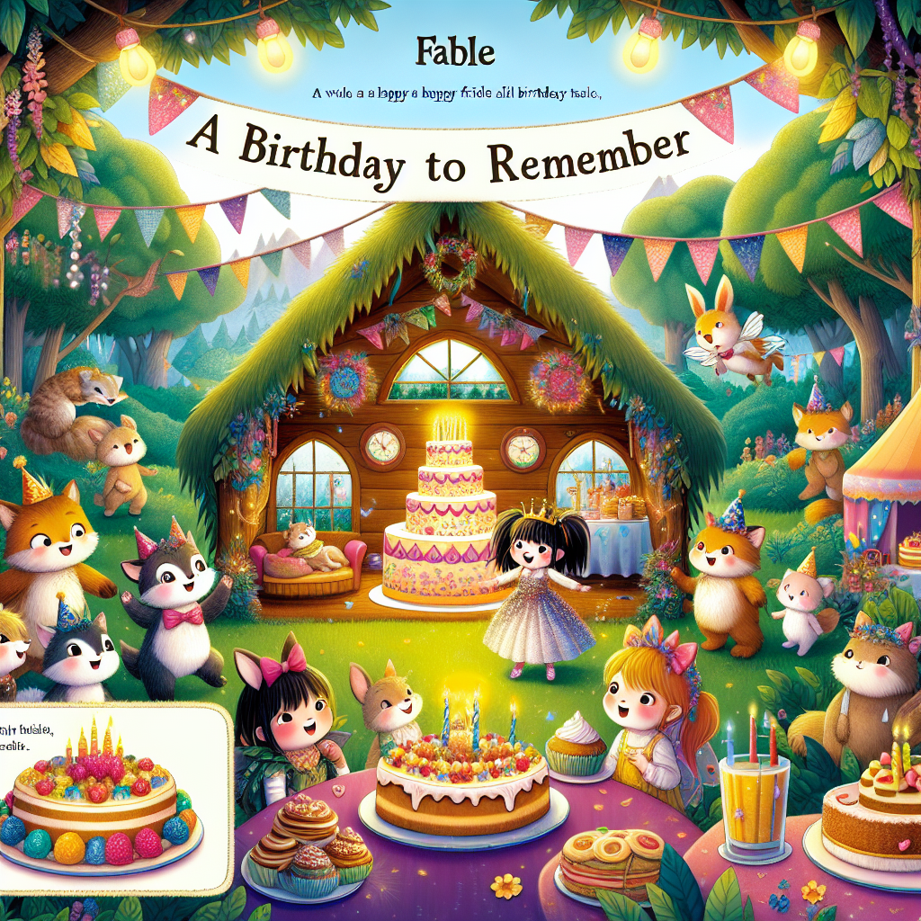 Fiaba: Un compleanno da non dimenticare