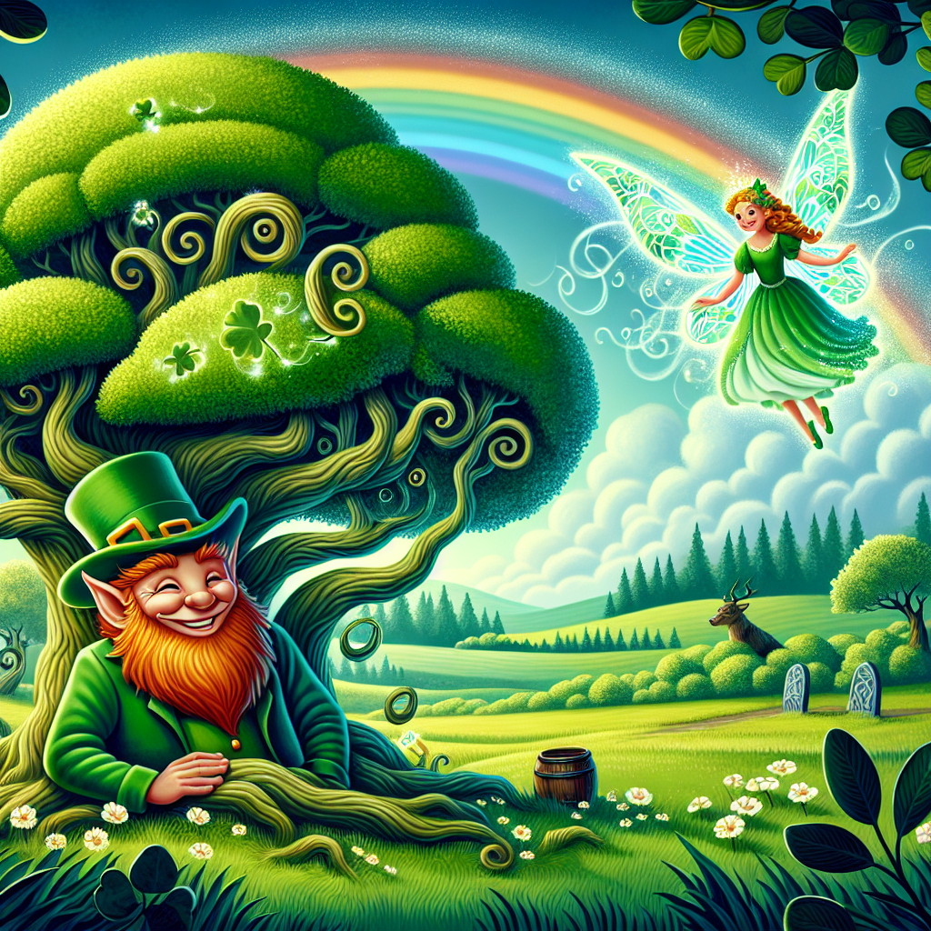 Fiaba Irlandese: Il Folletto, la Fata e l’Albero Magico