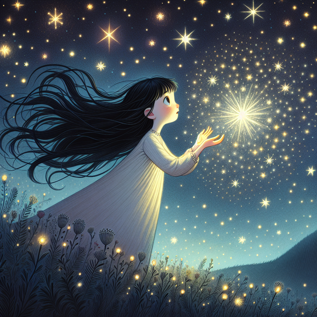 Fiaba della Buonanotte: Il Viaggio di Lina tra le Stelle dei Desideri