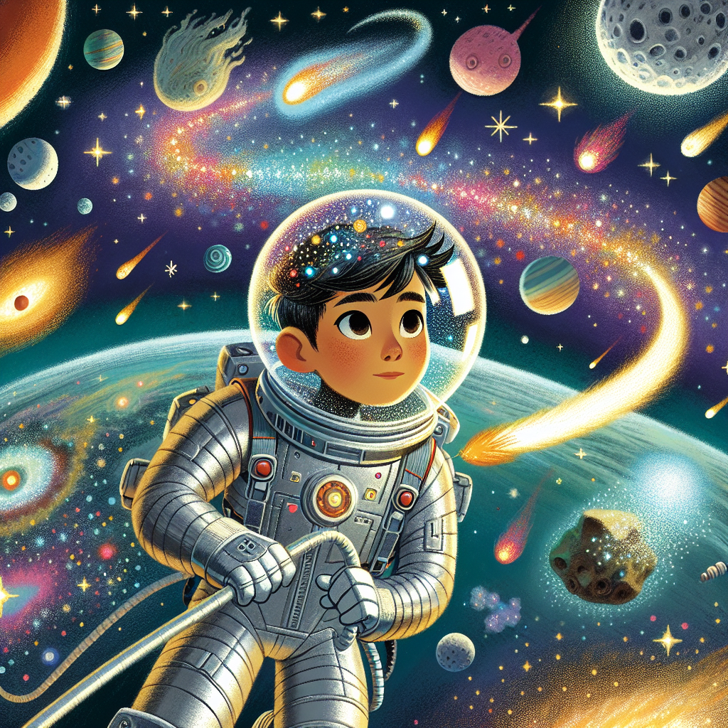 Fiaba Stellare: L’avventura di Leo tra le Galassie