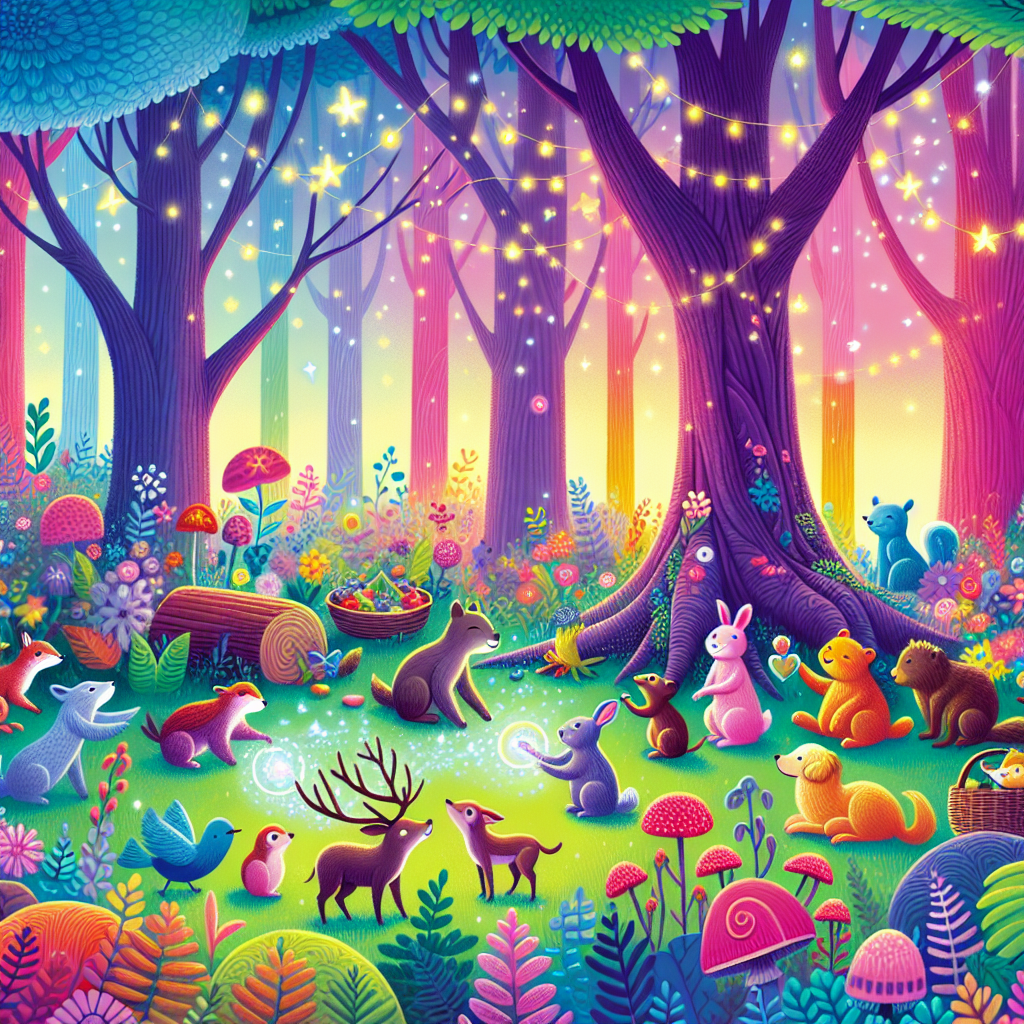 Fiaba del Bosco Incantato: La Magia della Gentilezza e della Generosità