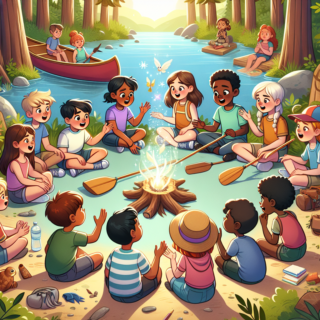 Fiaba: Amicizie Magiche al Campo Estivo