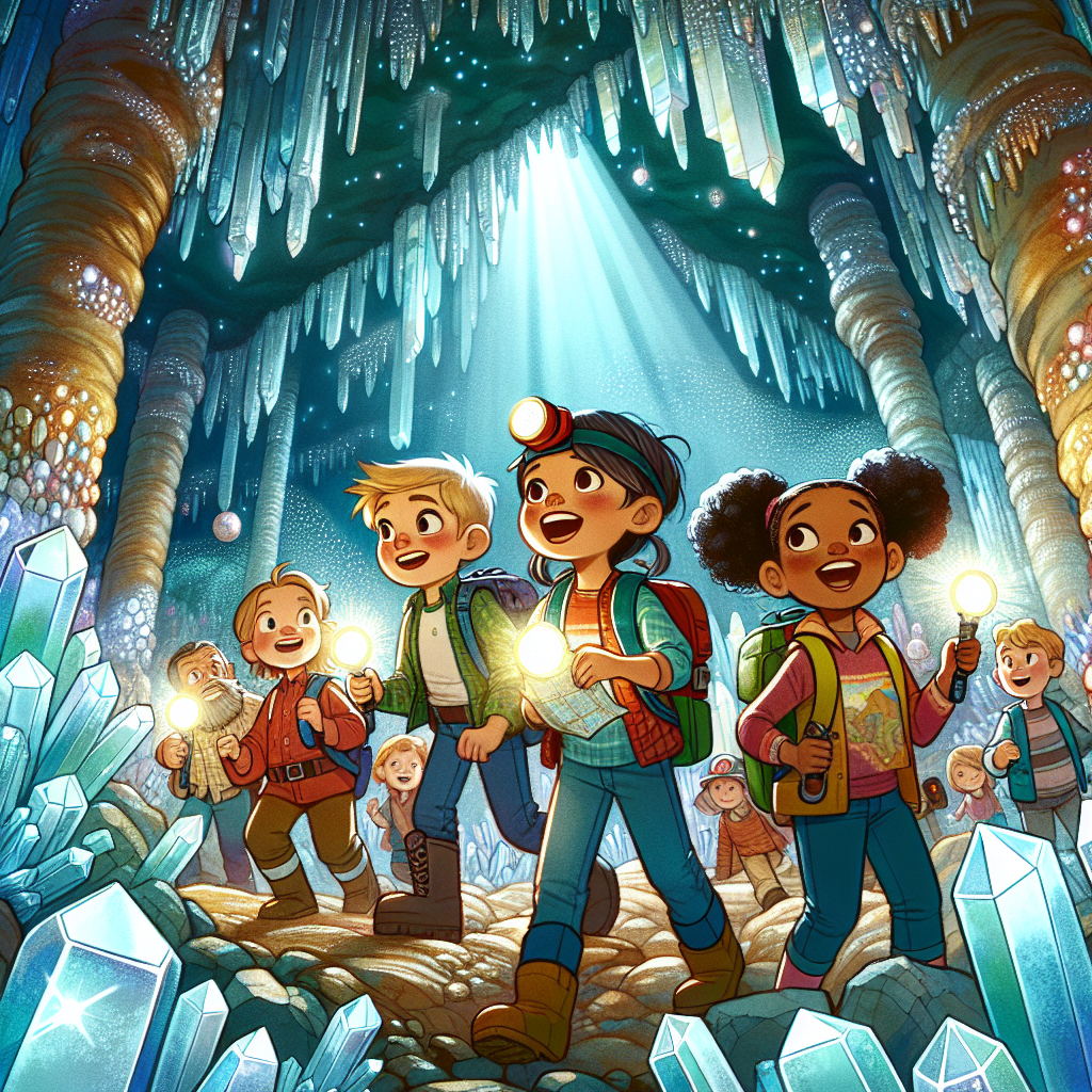 Fiaba: Avventure nelle Miniere di Cristalli Luminosi