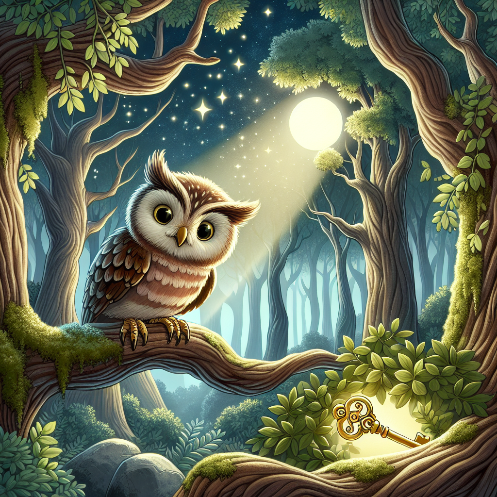 Fiaba del Piccolo Gufo e il Segreto della Verità