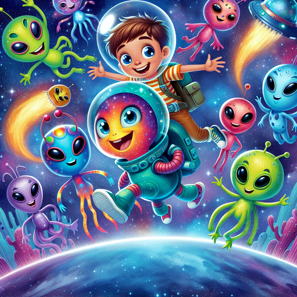 Fiaba: L’avventura spaziale di Luca e i suoi amici alieni