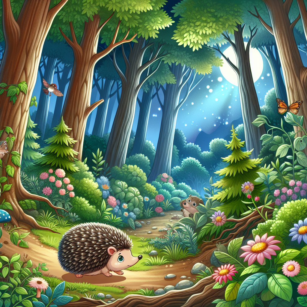 Fiaba del Piccolo Riccio Coraggioso