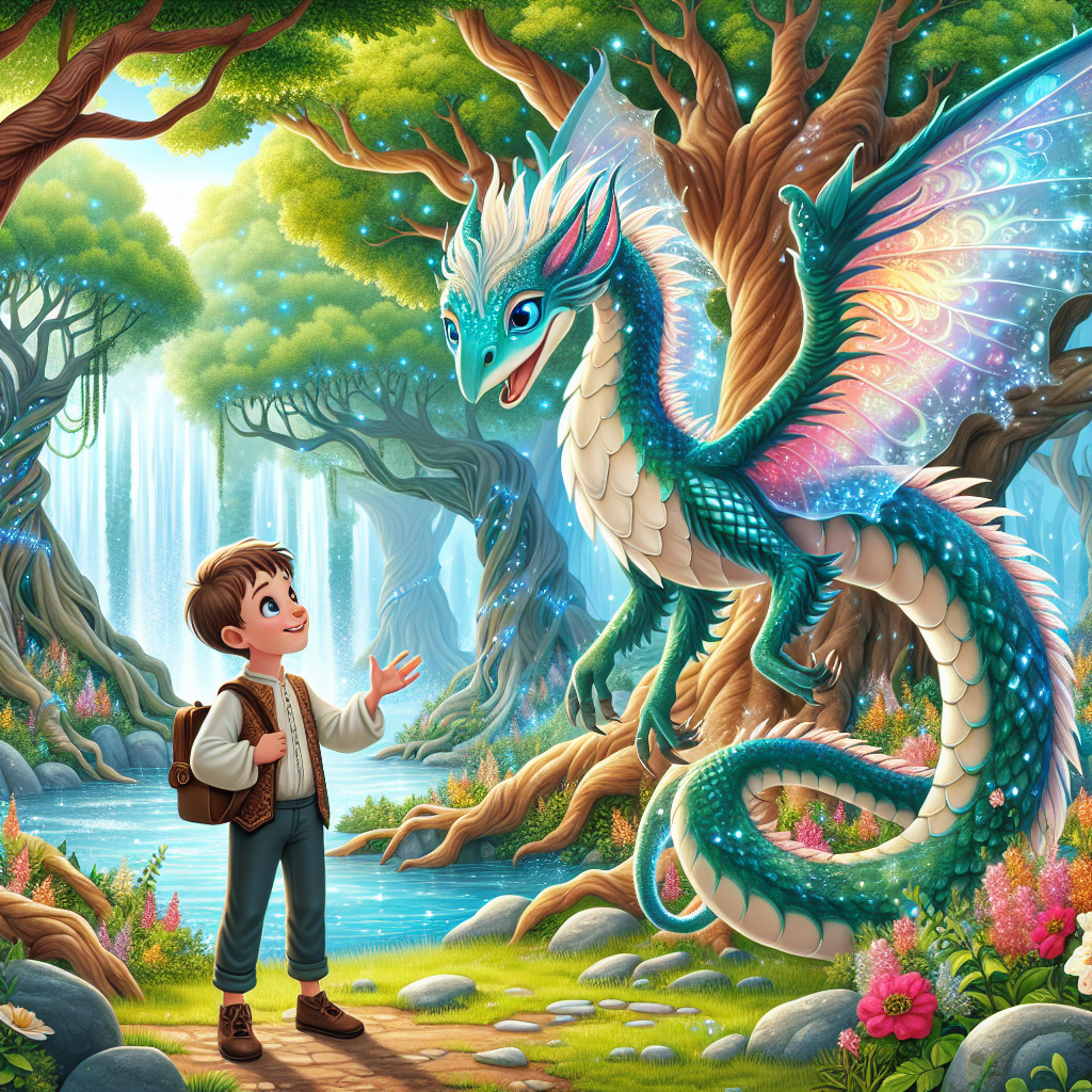 Fiaba dell’Amicizia Improbabile tra un Bambino e una Creatura Magica