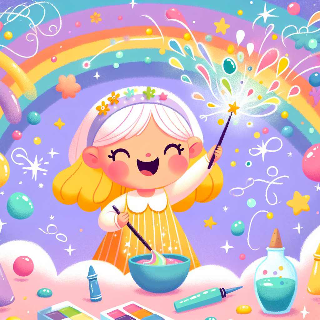 Fiaba: Le Avventure di Luna e il Festival dei Colori Magici