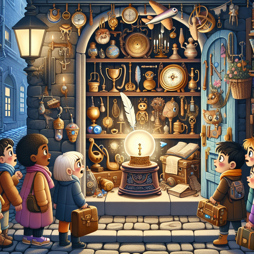 Fiaba del Mistero degli Oggetti Antichi con Poteri Nascosti