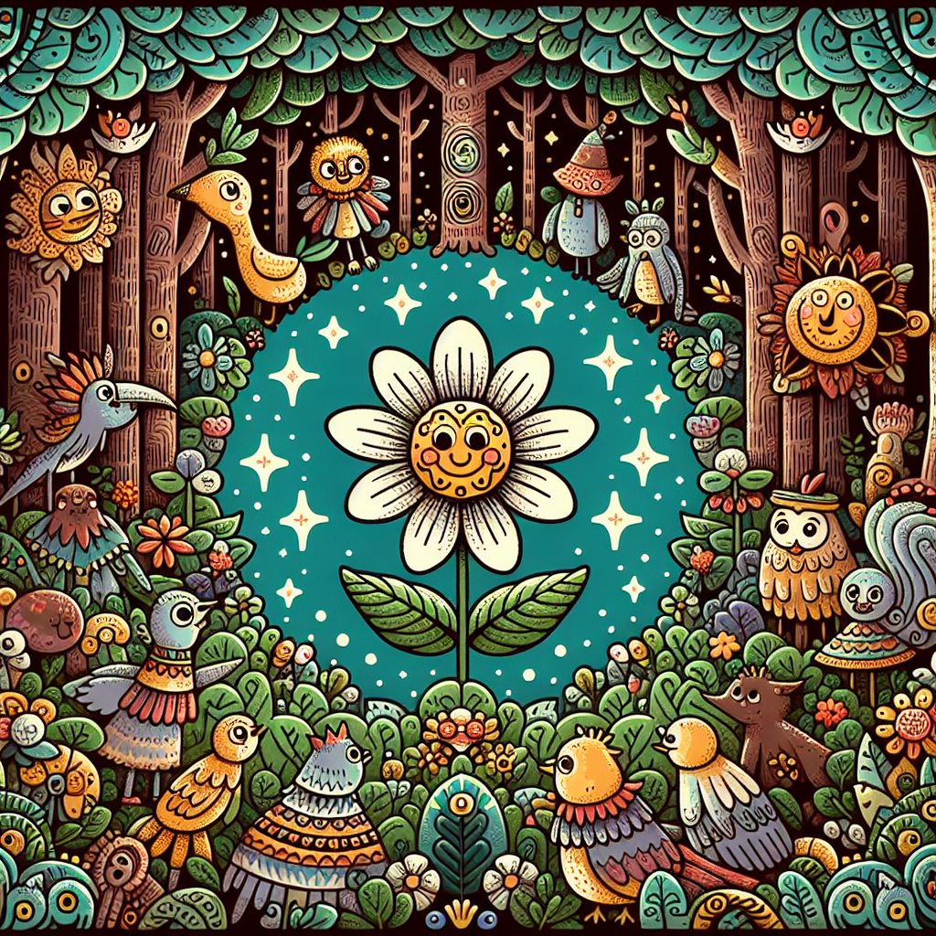 Fiaba del Piccolo Fiore Coraggioso