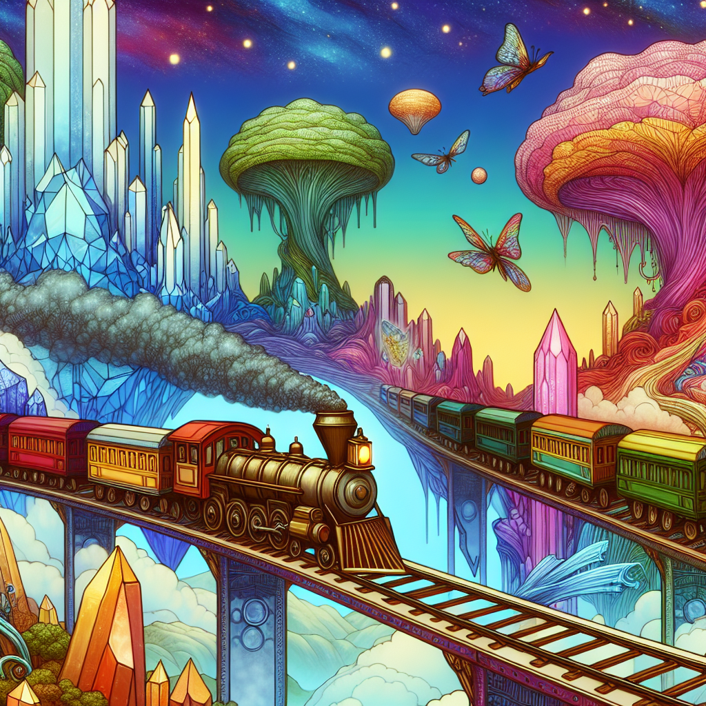 Fiaba dei Treni Magici: Viaggi tra Mondi Meravigliosi