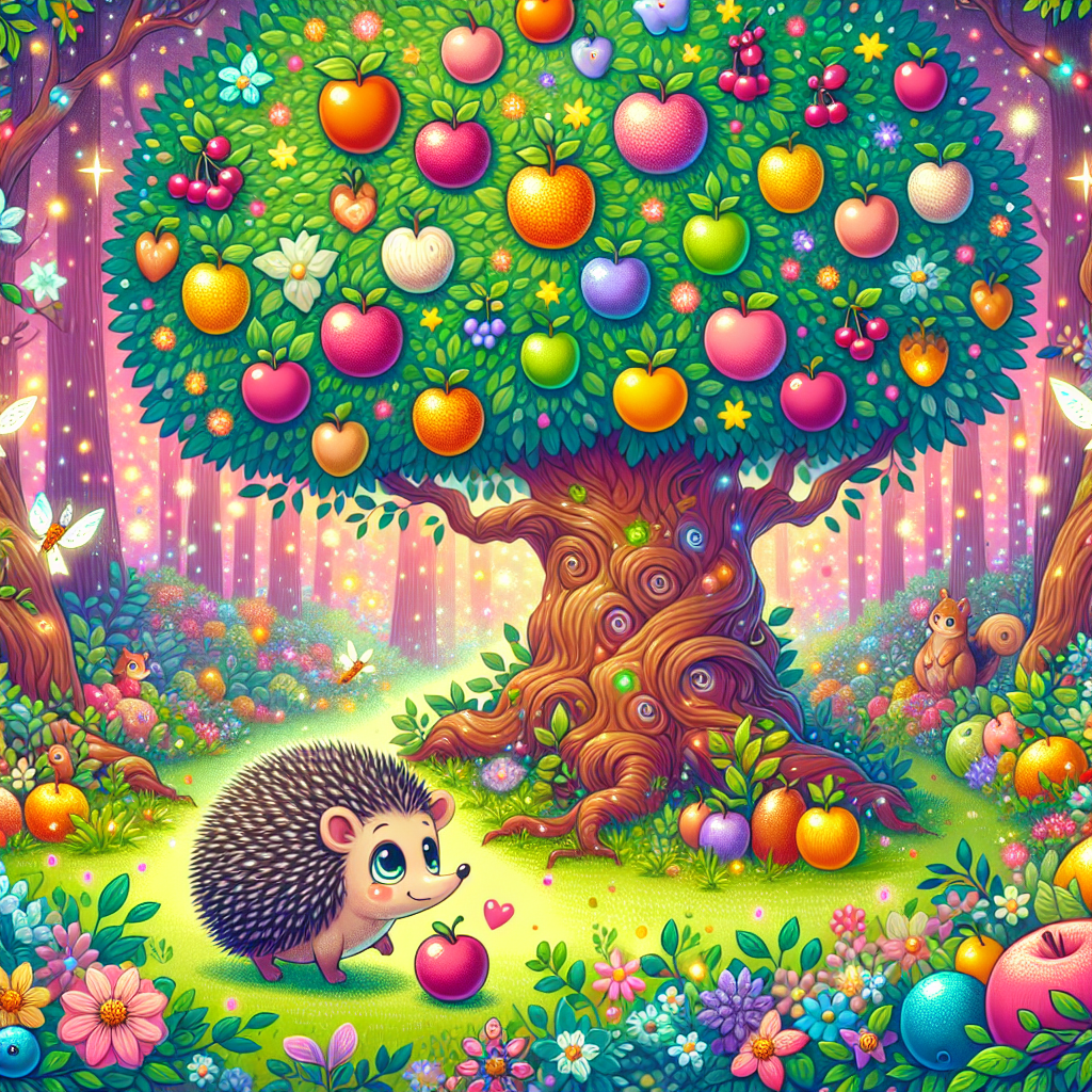 Fiaba: Il Piccolo Riccio e l’Albero Generoso