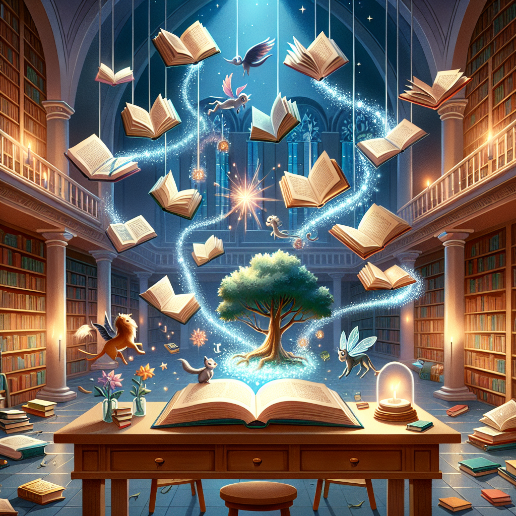 Fiaba della Biblioteca Incantata