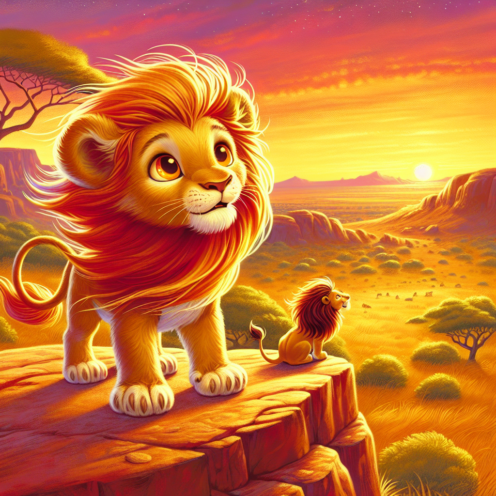 Fiaba del Piccolo Leone Coraggioso