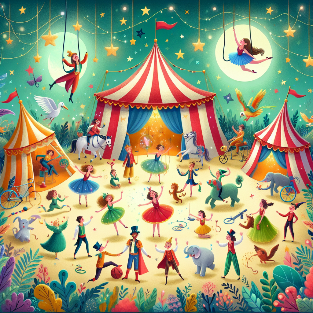 Fiaba del Circo Magico: Amicizia e Avventure