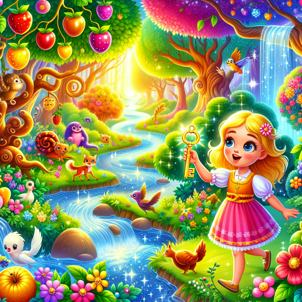 Fiaba: Avventure in un Bosco Incantato