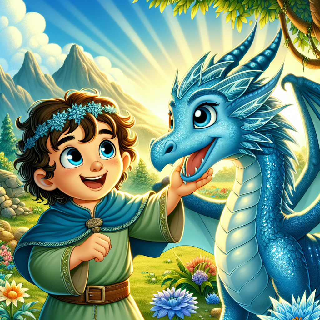 Fiaba: L’Amicizia Magica tra Marco e il Drago Blu