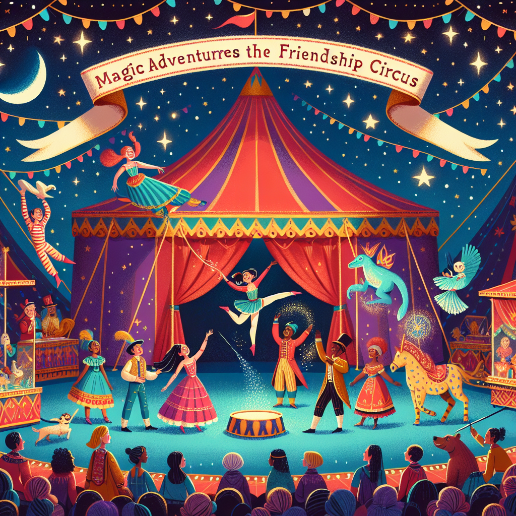 Fiaba: Le Avventure Magiche nel Circo dell’Amicizia