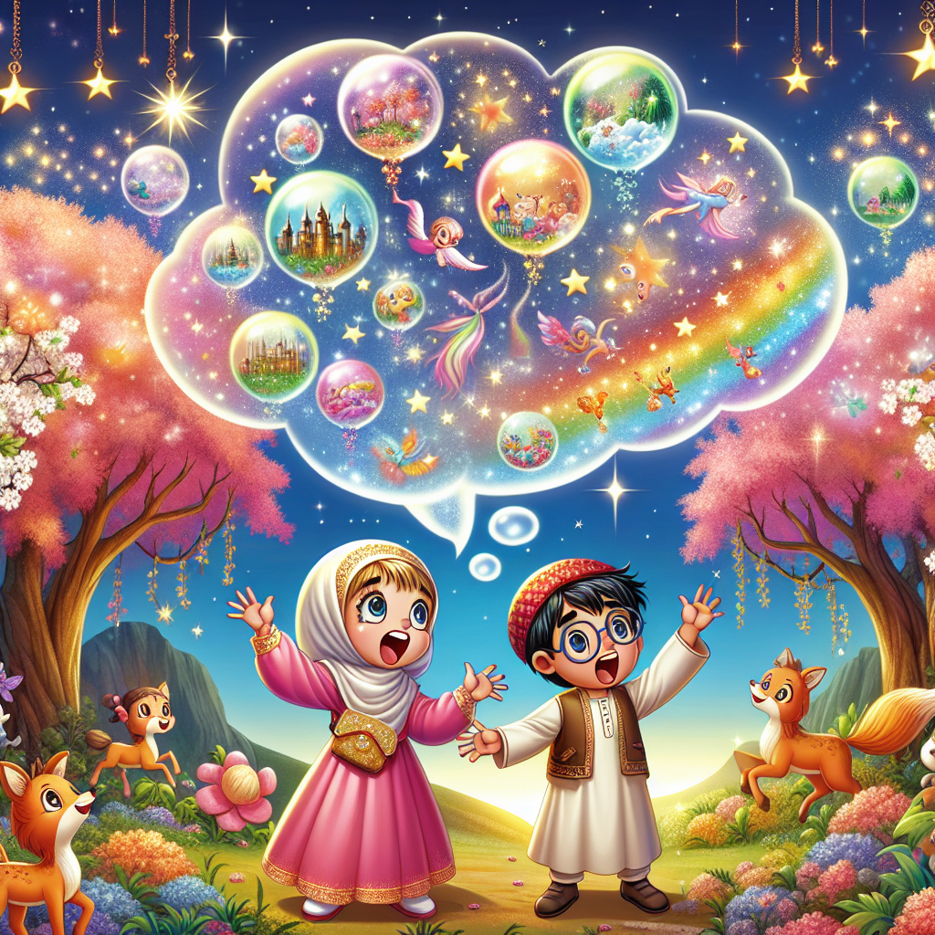 Fiaba dei Sogni Magici che Diventano Realtà