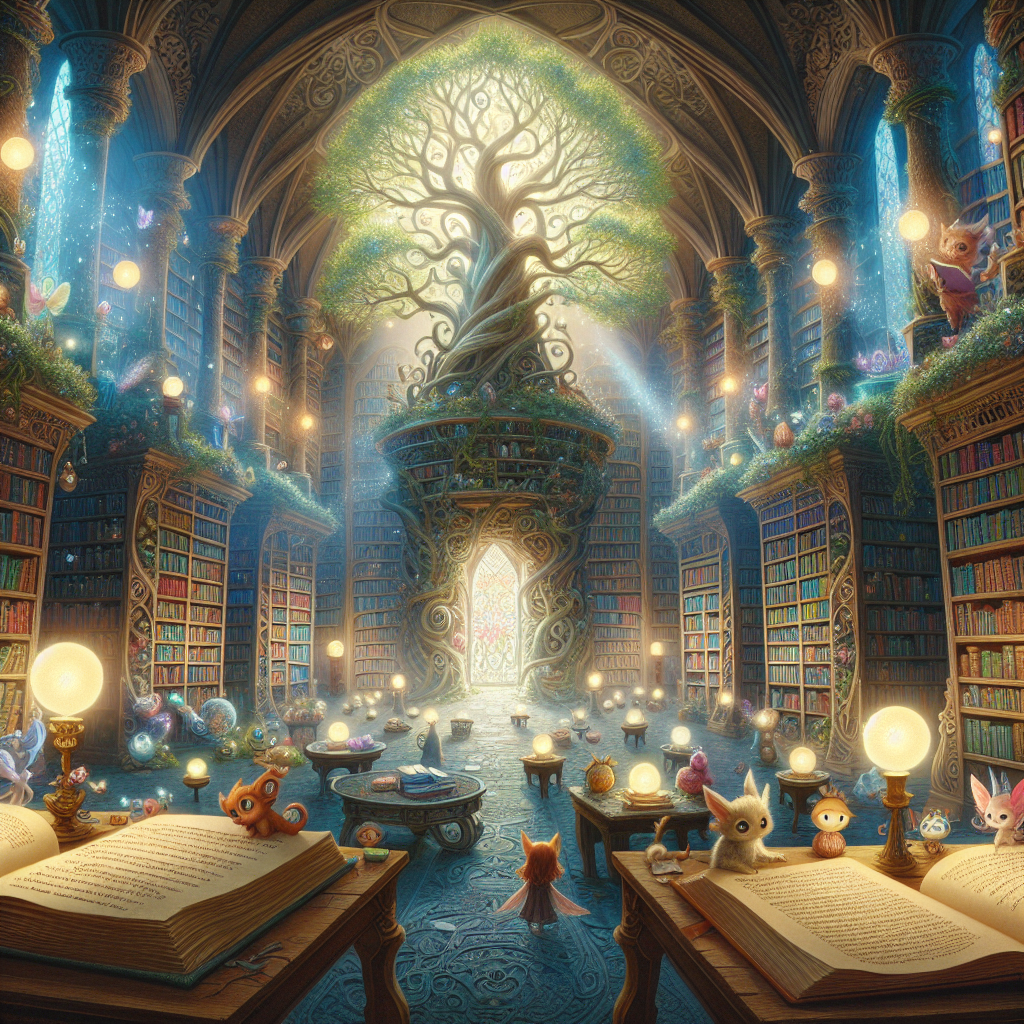 Fiaba della Biblioteca Magica
