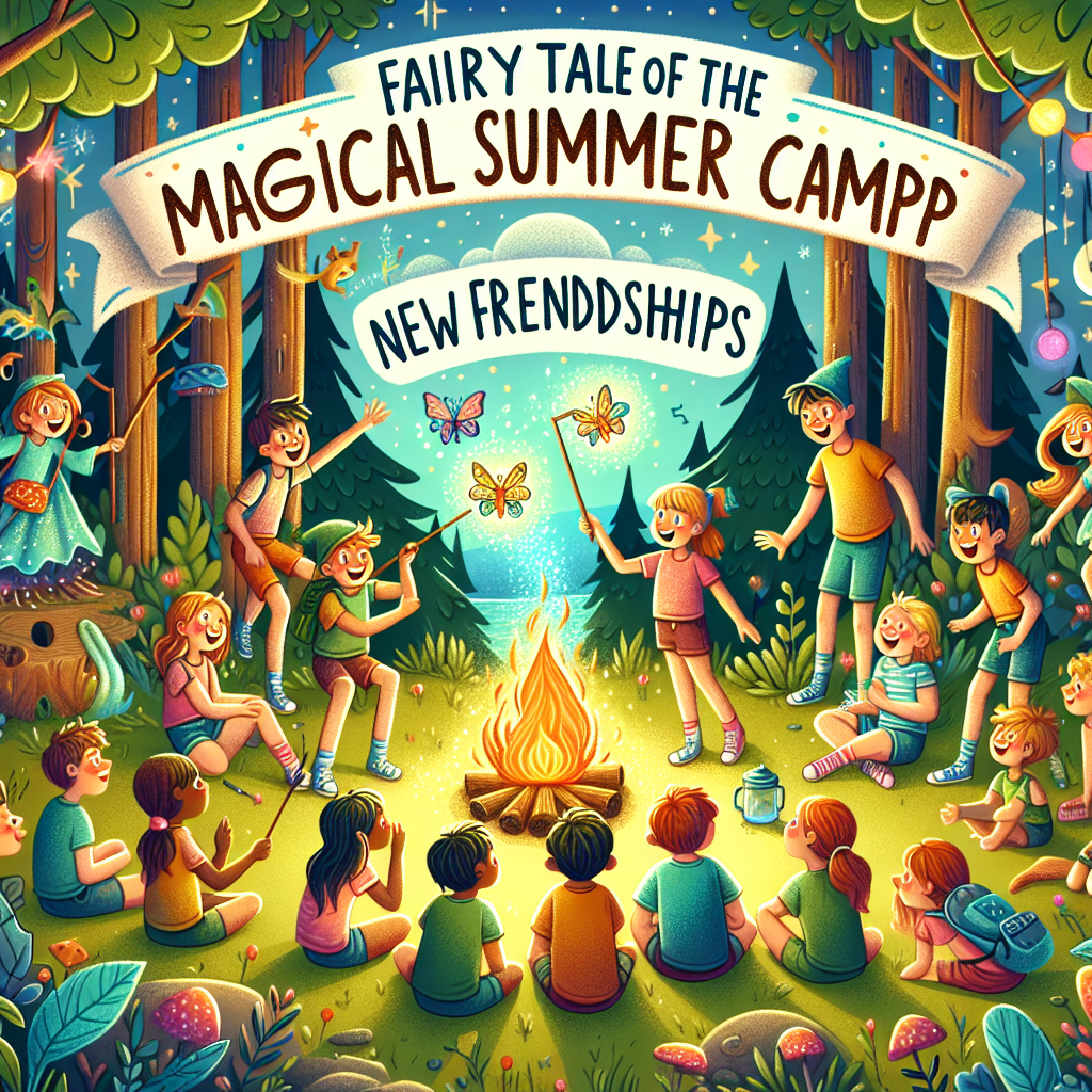 Fiaba dei Campi Estivi Magici: Nuove Amicizie