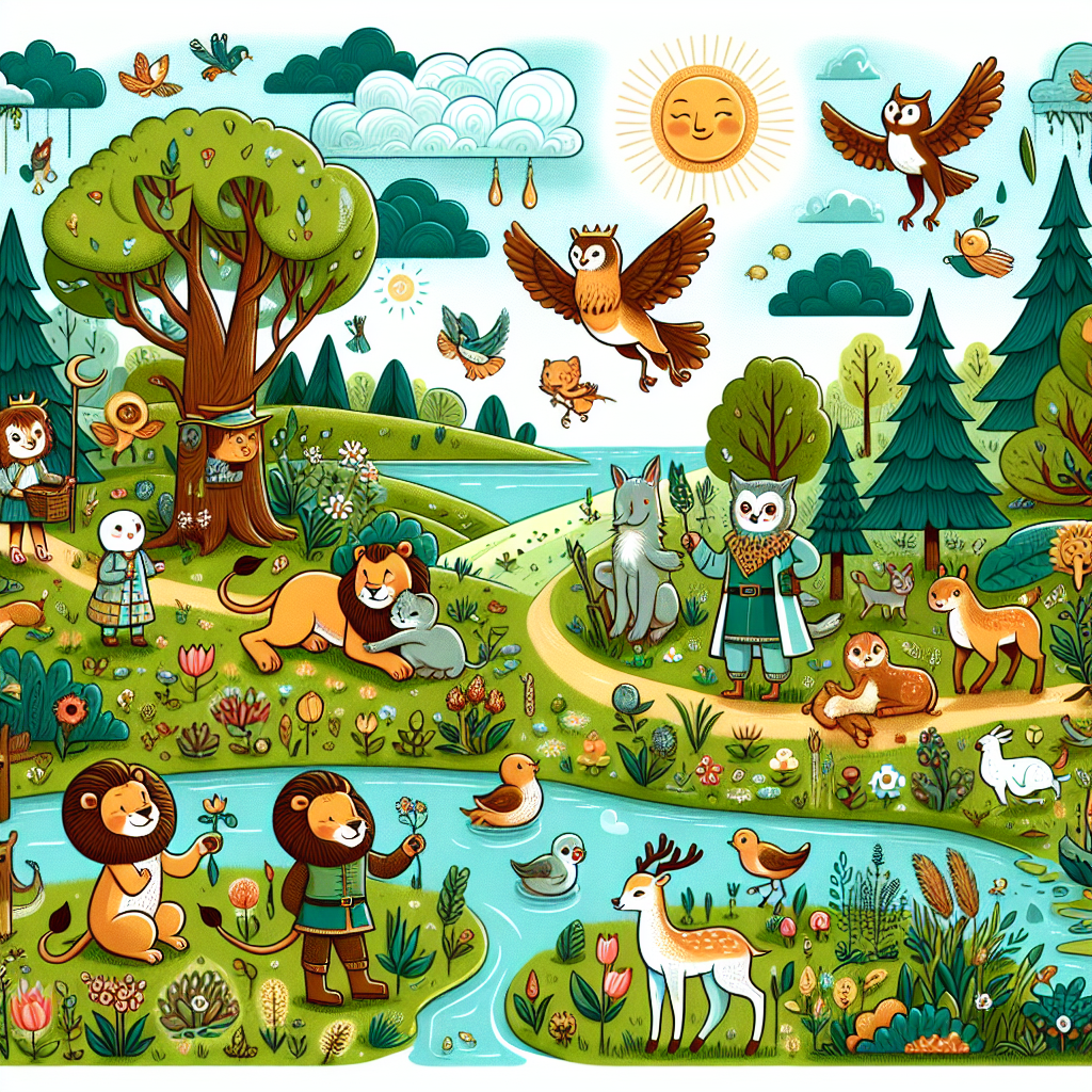 Fiaba degli Eroi della Natura e degli Animali