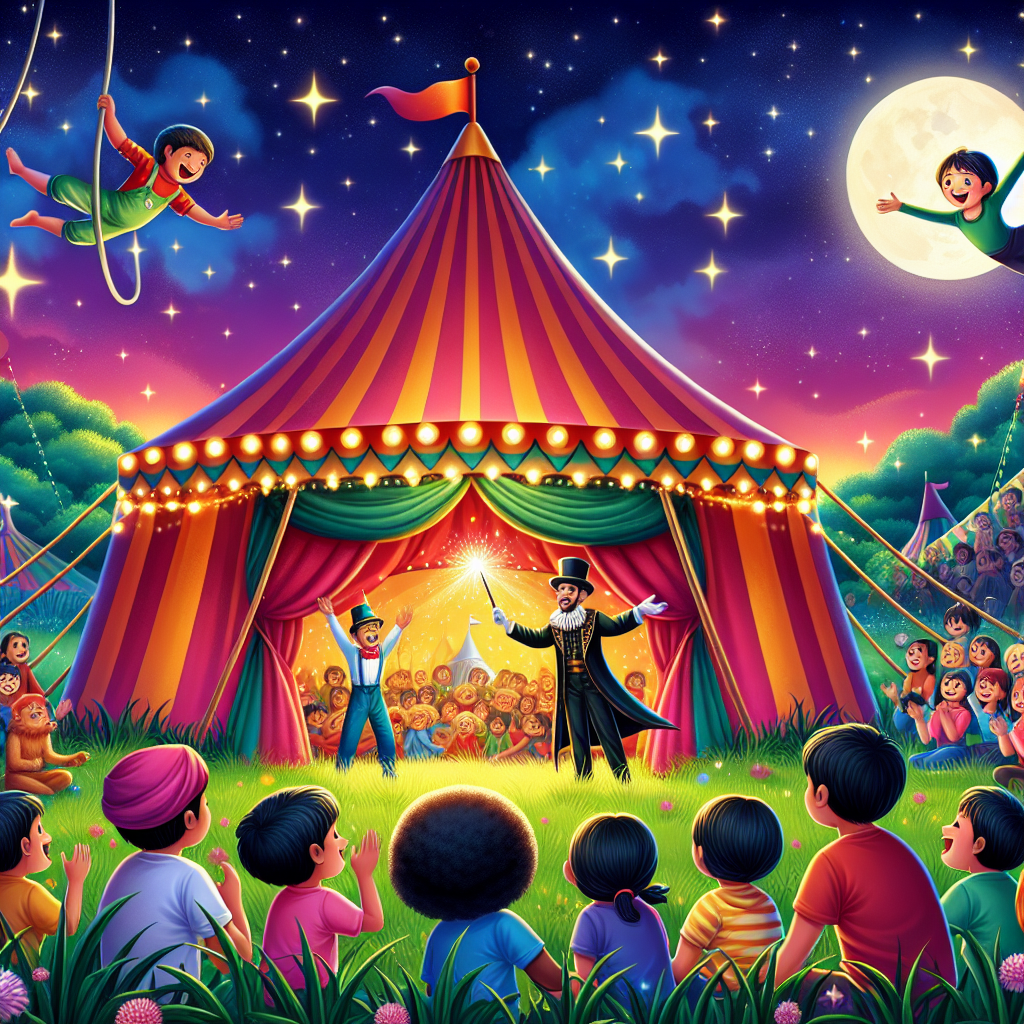 Fiaba: Amicizia e Avventure nel Circo Magico