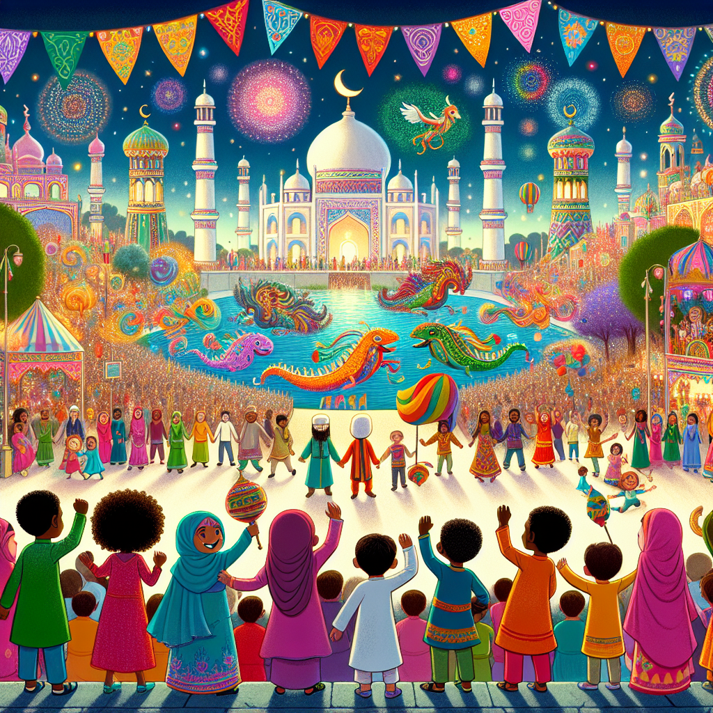 Fiaba delle Avventure durante Festival Magici e Colorati
