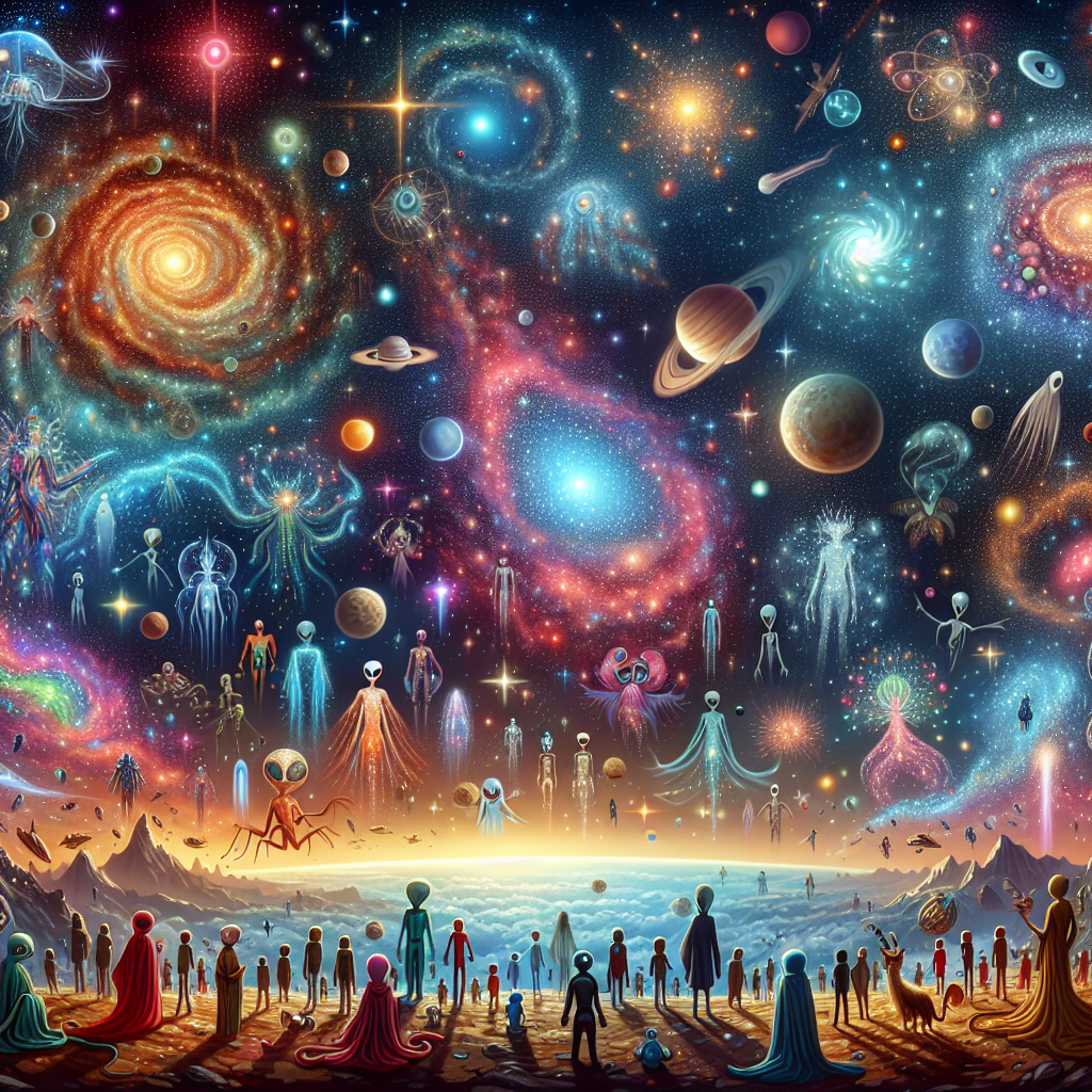 Fiaba delle Galassie Lontane e degli Incontri Interstellari