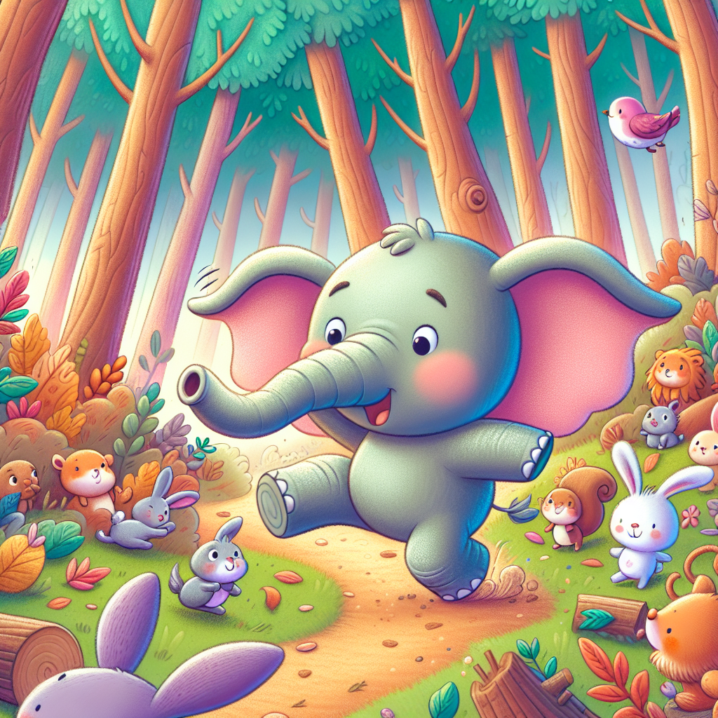 Fiaba del Piccolo Elefante e i Suoi Errori