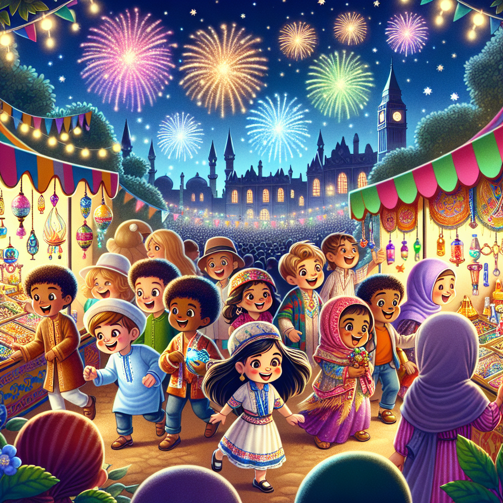 Fiaba: Avventure Durante Festival Magici e Colorati