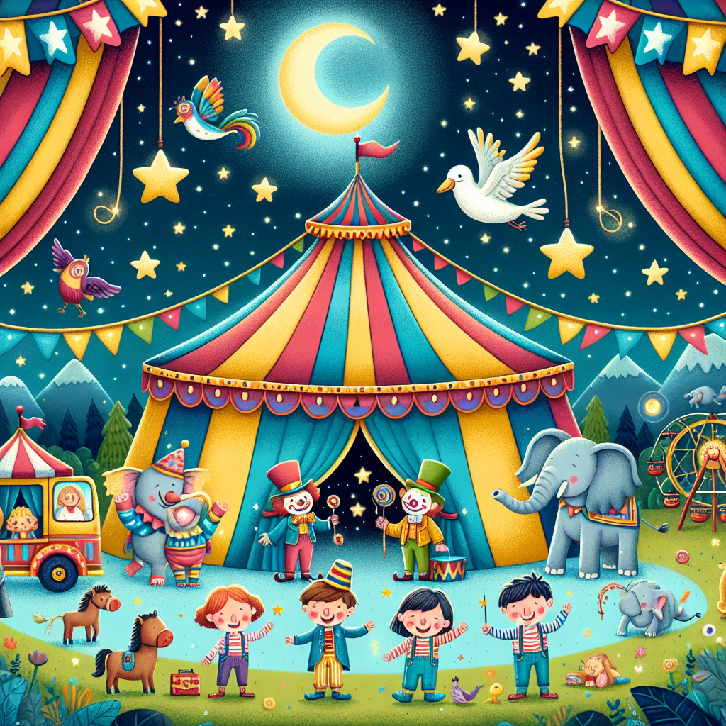 Fiaba del Circo Magico: Amicizia e Avventure
