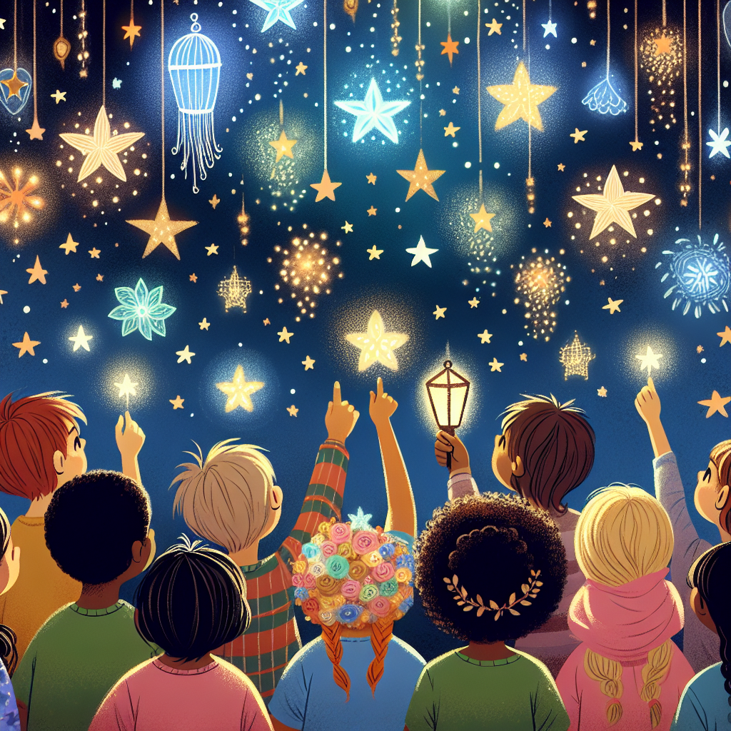 Fiaba delle Notti Stellate Piene di Desideri e Sogni